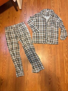 Kate Quinn Plaid Bamboo Pajama Set